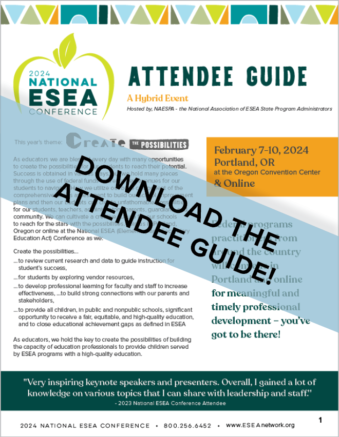 The Attendee Guide has all the information you'll need to attend the